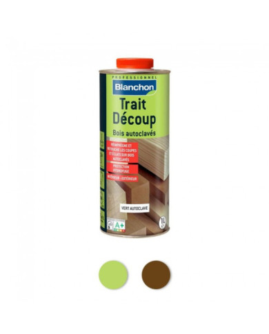Trait découp - pour bois autoclavés - hydrofuge - recouvrable BLANCHON