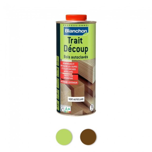 Trait découp - pour bois autoclavés - hydrofuge - recouvrable BLANCHON
