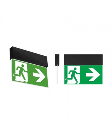 BAES d'évacuation double face - 90 lm - SATI BLOC.TECH E2S BLOC.TECH
