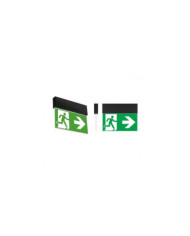 BAES d'évacuation double face - 90 lm - SATI BLOC.TECH E2S BLOC.TECH