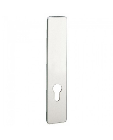 Plaque de poignée de porte en aluminium anodisé – Ton argent - Golf VACHETTE