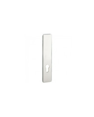 Plaque de poignée de porte en aluminium anodisé – Ton argent - Golf VACHETTE