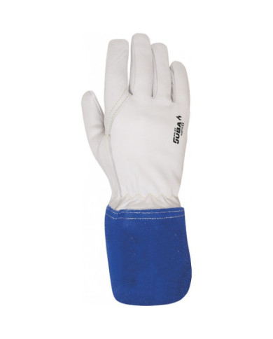 Gants pour soudeur 408TIG WELDY - cuir pleine fleur de chèvre JUBA