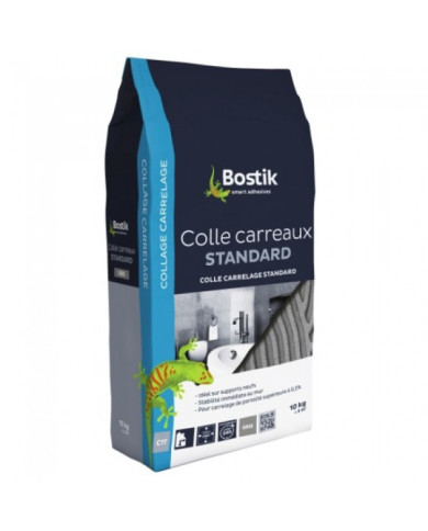Colle carrelage - standard - poudre - sols et murs - intérieur BOSTIK