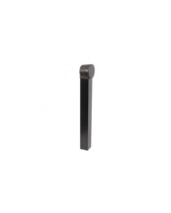 Butoir de portail avec tube ral 9005 - Arréstop noir TIRARD