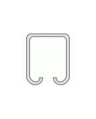 Rail tubulaire supérieur pour porte coulissante ROB