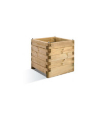 Bac à fleurs carré - 50 x 50 cm - 60 litres - Oléa 50 JARDIPOLYS