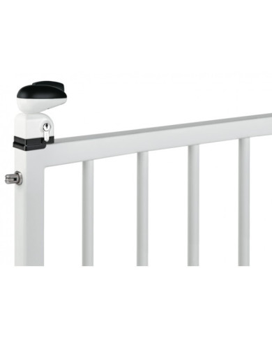 Serrure de portillon de piscine déverrouillage double action Twist 40 LOCINOX