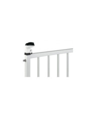 Serrure de portillon de piscine déverrouillage double action Twist 40 LOCINOX