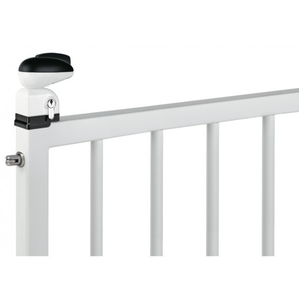 Serrure de portillon de piscine déverrouillage double action Twist 40 LOCINOX