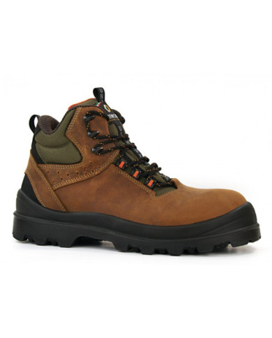 Chaussures de sécurité hautes Aral S3 SRC en cuir gras pleine fleur UNIWORK