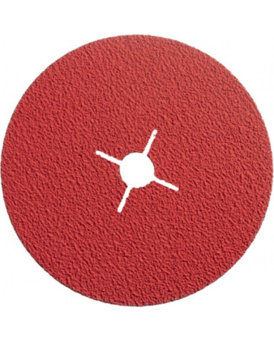 Disque fibre Quantum - grain céramique SG - Diamètre 180mm - par 25 NORTON
