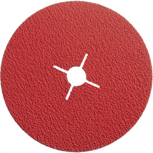 Disque fibre Quantum - grain céramique SG - Diamètre 180mm - par 25 NORTON
