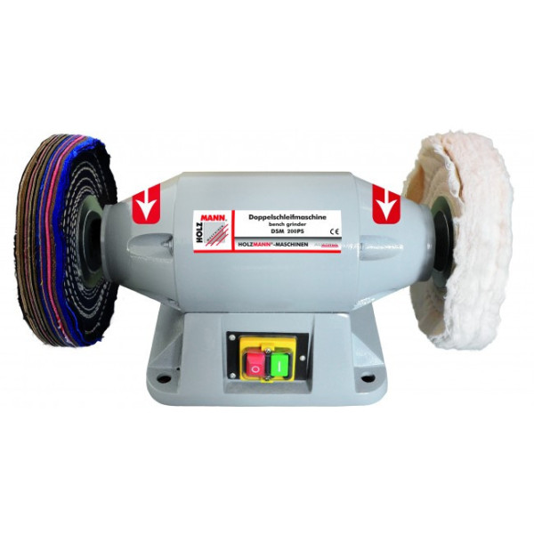 Touret à polir diamètre 200mm 900W - DSM200PS HOLZMANN