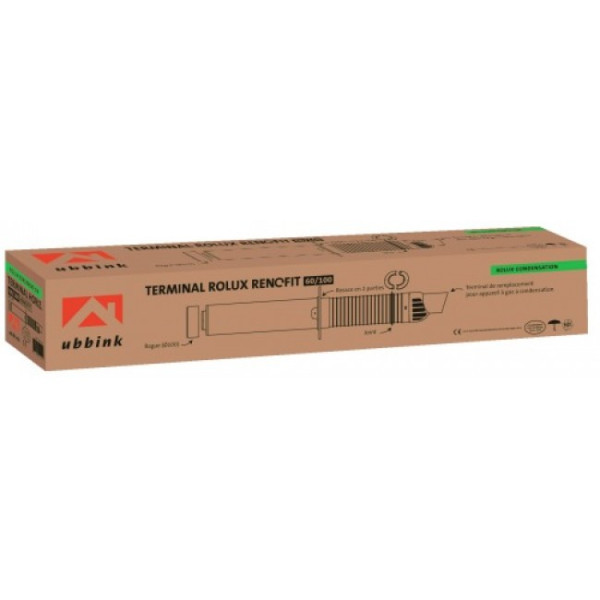 Kit rénovation de terminal - ventouse - Rolux Renofit® - Condensation UBBINK