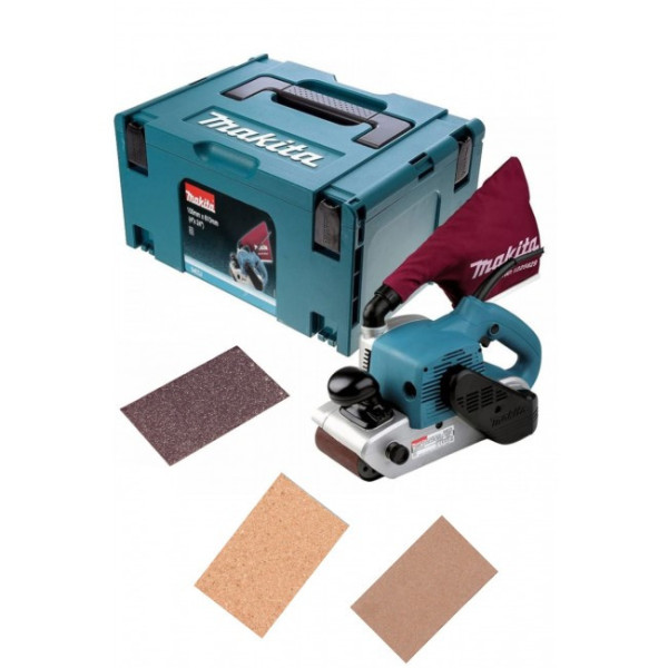 Ponceuse à bande électrique 1200W- 100x610 mm - 9403J + Patins MAKITA