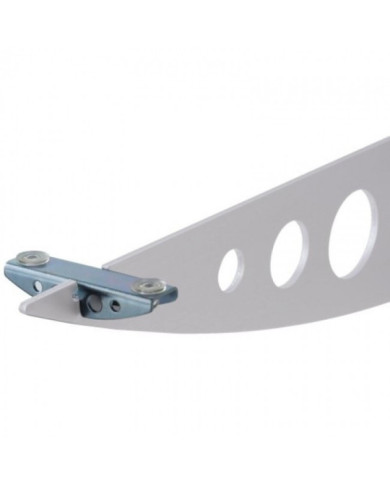 Cavaliers pour consoles C, CR, DMA pas de 37 mm- acier chromé SOFADI