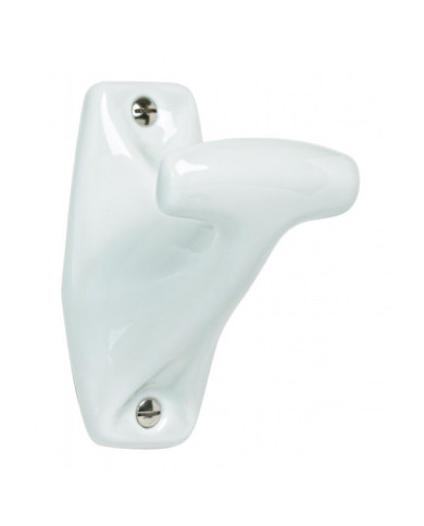 Patère en porcelaine de Limoges 1930 - hauteur 97 mm MÉRIGOUS