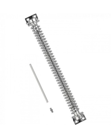Ferme-porte à ressort - Spirale 20 kg max - 280 mm - Nickelé - TS60AL ABUS