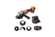 Meuleuse d'angle 18V Ø125mm + 2 batteries 4Ah et chargeur - BEWS18-125X2-402B AEG Powertools