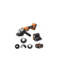 Meuleuse d'angle 18V Ø125mm + 2 batteries 4Ah et chargeur - BEWS18-125X2-402B AEG Powertools