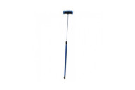 Brosse de lavage - souple - manche télescopique - avec robinet d'arrêt FAUQUET