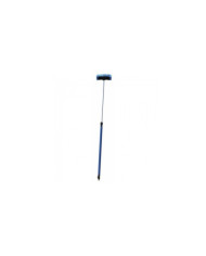 Brosse de lavage - souple - manche télescopique - avec robinet d'arrêt FAUQUET