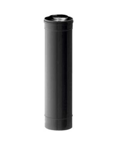 Conduit poêle à granulés étanche - diamètre 80x125 - longueur 1 m TEN