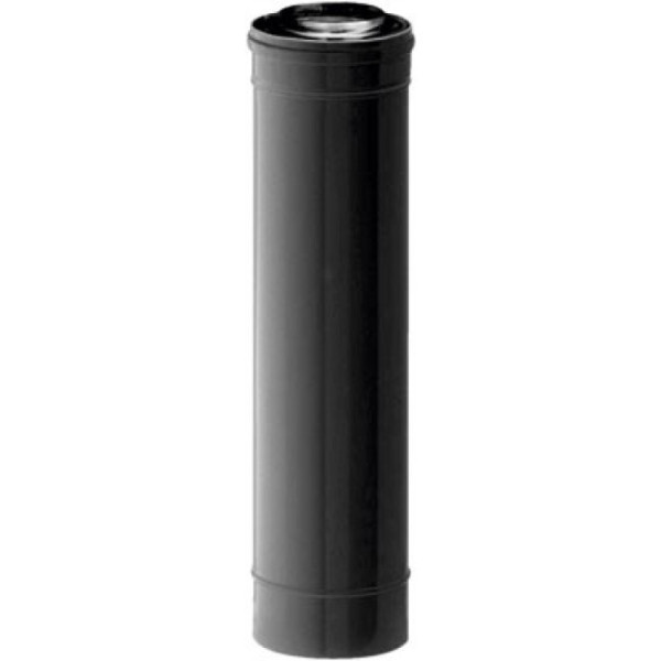 Conduit poêle à granulés étanche - diamètre 80x125 - longueur 1 m TEN