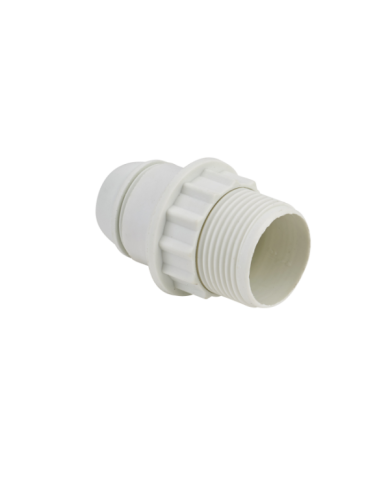 Douille à vis E14 - avec bague - chemise 1/2 filetée DEBFLEX