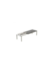 Ferrure tubulaire pour allonges escamotables ouverture papillon POTTKER