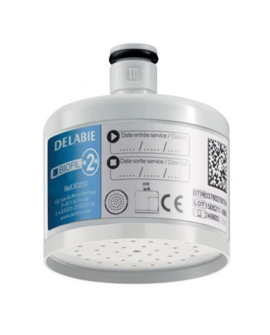 Filtre robinet et douche murale BIOFIL non stérile - durée de 2 mois DELABIE