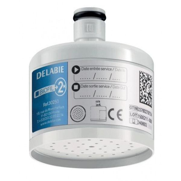 Filtre robinet et douche murale BIOFIL non stérile - durée de 2 mois DELABIE