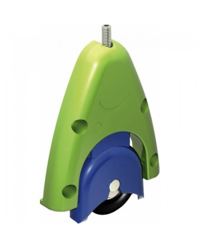 Garniture guides roulettes - porte coulissante 55 kg - PICOSTAR 2 MANTION