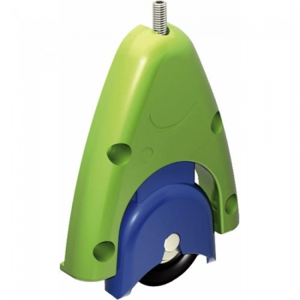 Garniture guides roulettes - porte coulissante 55 kg - PICOSTAR 2 MANTION