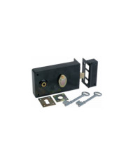 Serrure en applique horizontale clef à chiffres et fouillot type 603 MÉTALUX
