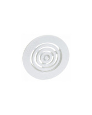 Grille d'aération B43 contre cloisons pour tube de 35mm, avec moustiquaire NICOLL