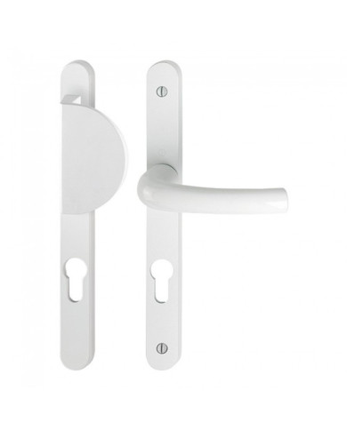 Poignées de porte palière - épaisseur porte 58 à 62 mm - Tokyo blanc HOPPE