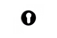 Rosaces pour poignées de porte - polyamide - Arcolor 7700 - noir VACHETTE