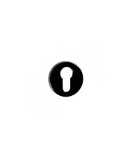 Rosaces pour poignées de porte - polyamide - Arcolor 7700 - noir VACHETTE