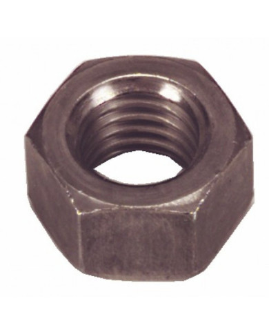 Écrous hexagonaux Hu - acier brut BAFA