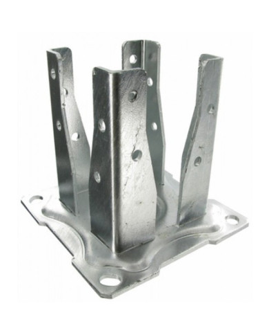 Pied de poteau carré sur platine - AG527P SIMPSON Strong-Tie
