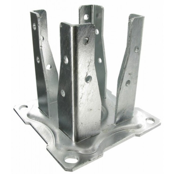 Pied de poteau carré sur platine - AG527P SIMPSON Strong-Tie