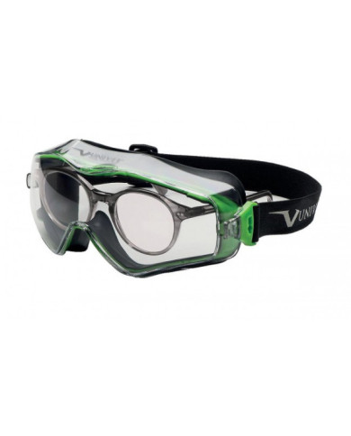 Lunettes-masque en polycarbonate 6X3 CLEAR ULTRA - incolore UNIVET