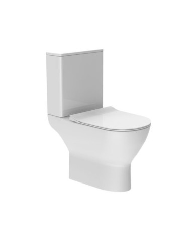 Pack WC à poser rond - cuvette sans bride - Belvoye KRAMER