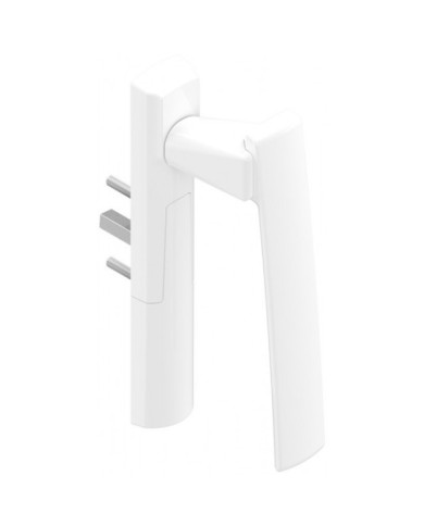 Poignée intérieure déportée pour porte coulissante Sarena - blanc 9016 mat LA CROISÉE DS