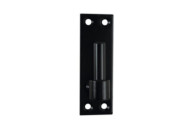 Gonds sur platine 4 trous de fixation - acier phorétique noir - ø 20 mm TORBEL