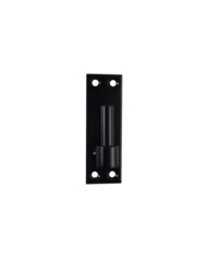 Gonds sur platine 4 trous de fixation - acier phorétique noir - ø 20 mm TORBEL