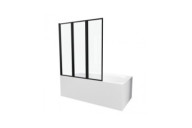 Pare-baignoire - Prime - 125x143 cm AURLANE