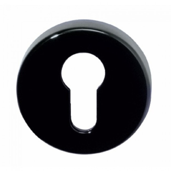 Rosaces pour poignées de porte - polyamide - 111 - noir HEWI